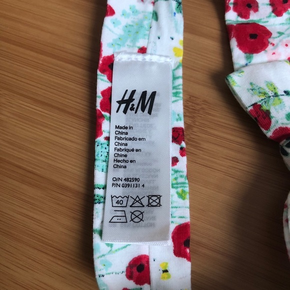 ❤️ 4/$20 H&M Baby Headbands w/ Bows, Lot of 3 - Picture 5 of 7